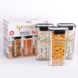 طقم علب  ثلاجه اكريلك سمارت لوك 3*1