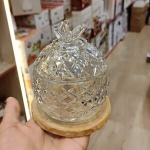 طقم بونبونيرة 3 قطع زجاج