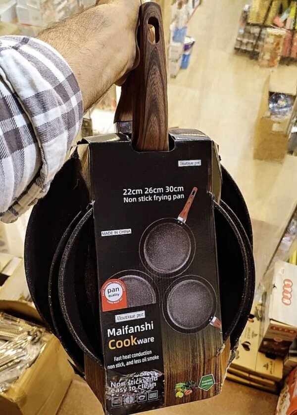 طقم مقلاية جرانيت برو maifanshi - Image 3